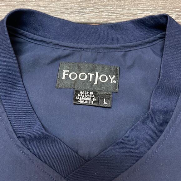 FootJoy Navy Blue Pullover Men’s Size Large - Picture 7 of 9